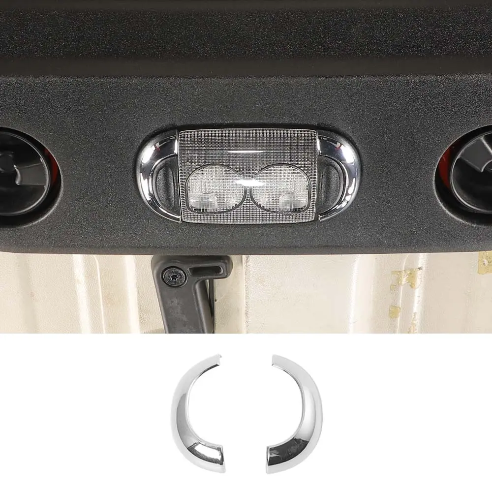 For 2011-2018 Jeep Wrangler JK Front Reading Light Lamp Frame Trim - Image 13