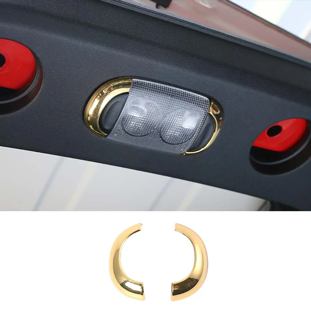 For 2011-2018 Jeep Wrangler JK Front Reading Light Lamp Frame Trim - Image 15