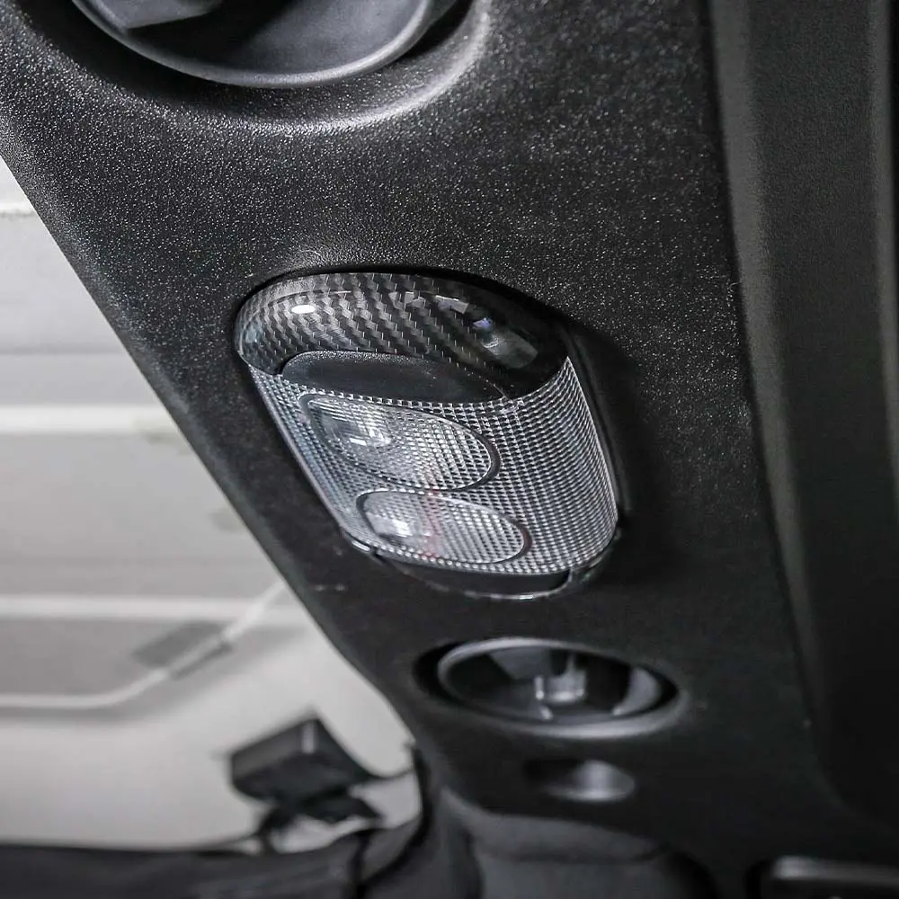 For 2011-2018 Jeep Wrangler JK Front Reading Light Lamp Frame Trim - Image 5