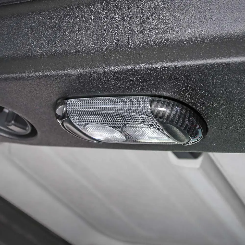 For 2011-2018 Jeep Wrangler JK Front Reading Light Lamp Frame Trim - Image 6