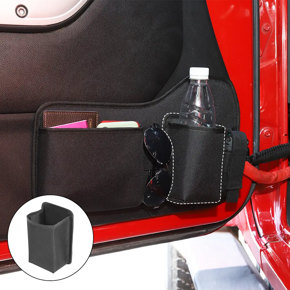 For Jeep Wrangler CJ YJ JK JL JT Front Rear Door Multi-functional Storage Bag Pocket - Image 4