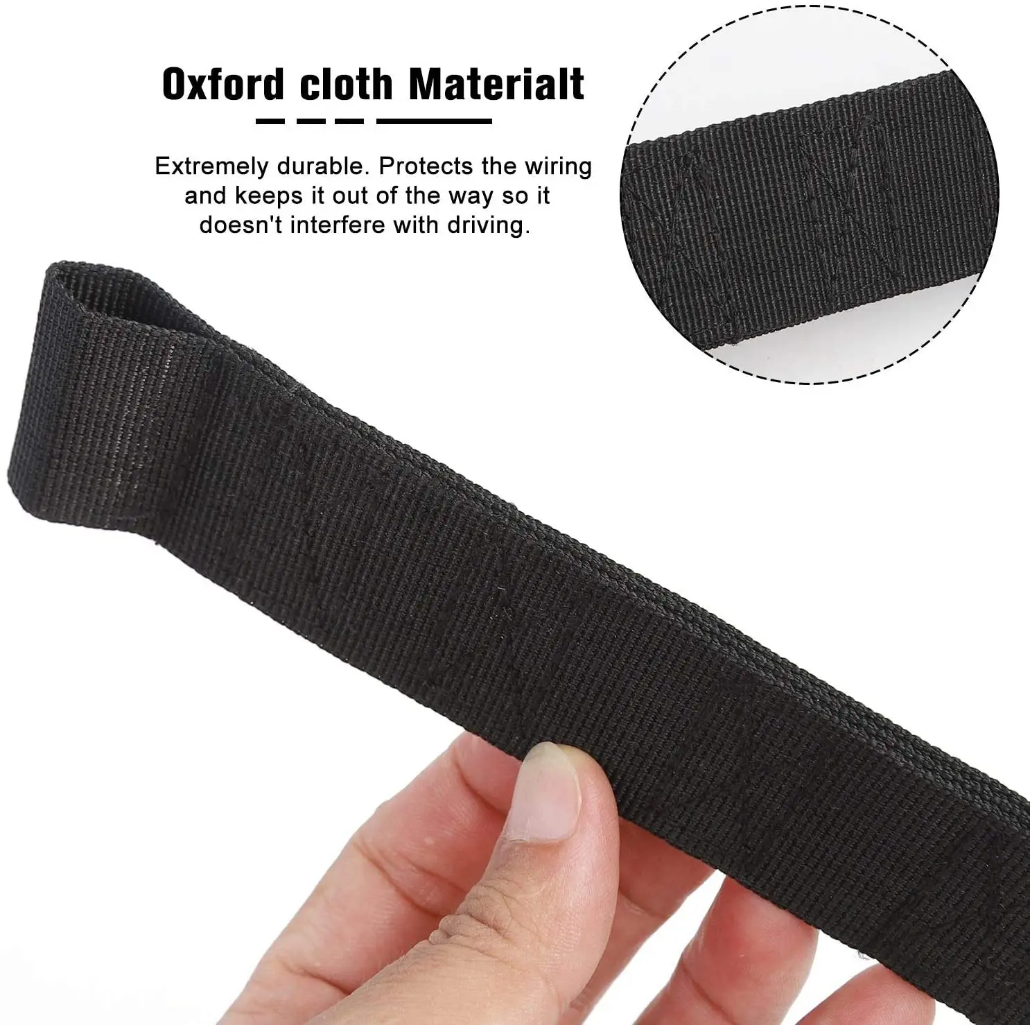 For Jeep Wrangler CJ YJ TJ JK Front & Rear Heavy Duty Door Limiting Check Strap 2PCS - Image 3