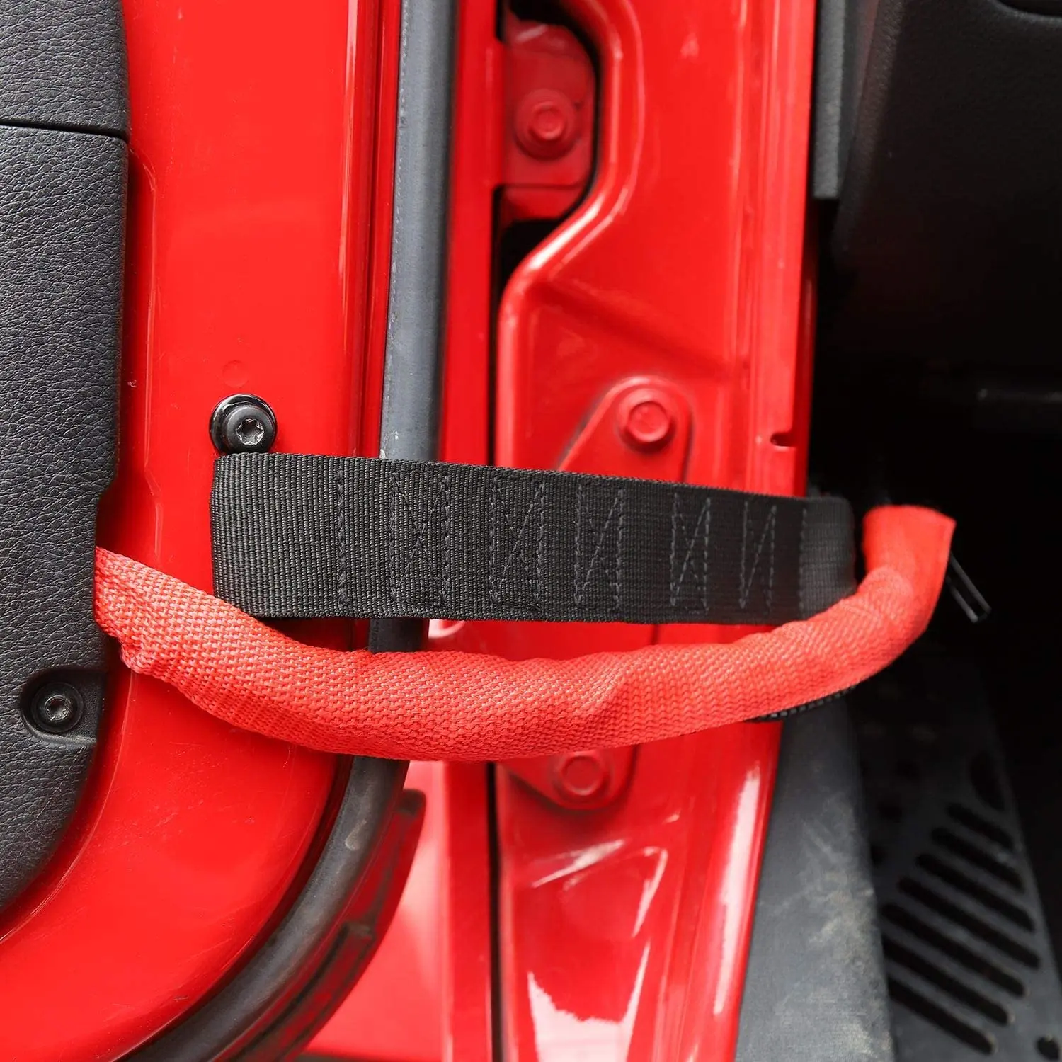 For Jeep Wrangler CJ YJ TJ JK Front & Rear Heavy Duty Door Limiting Check Strap 2PCS - Image 6