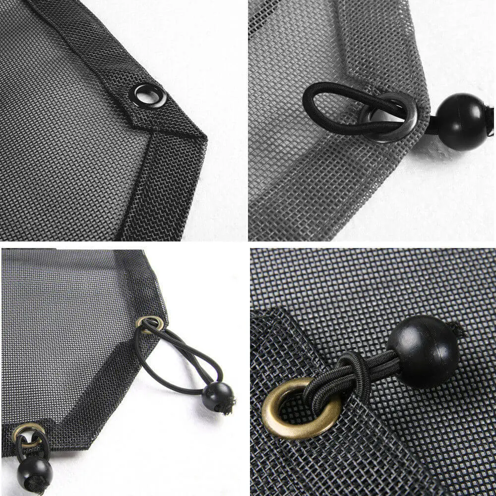 For 2018+ Jeep Wrangler JL JLU Gladiator JT Half-Length Mesh Bikini Top Sunshade – UV Protection Soft Roof Cover - Image 5