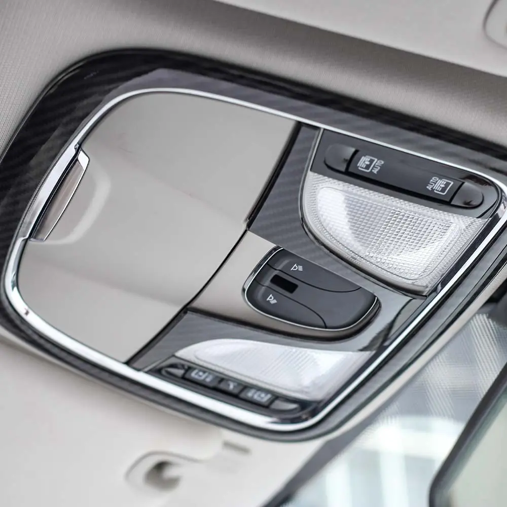 For 2014+ Jeep Cherokee Front Roof Reading Light Frame Trim - Image 7