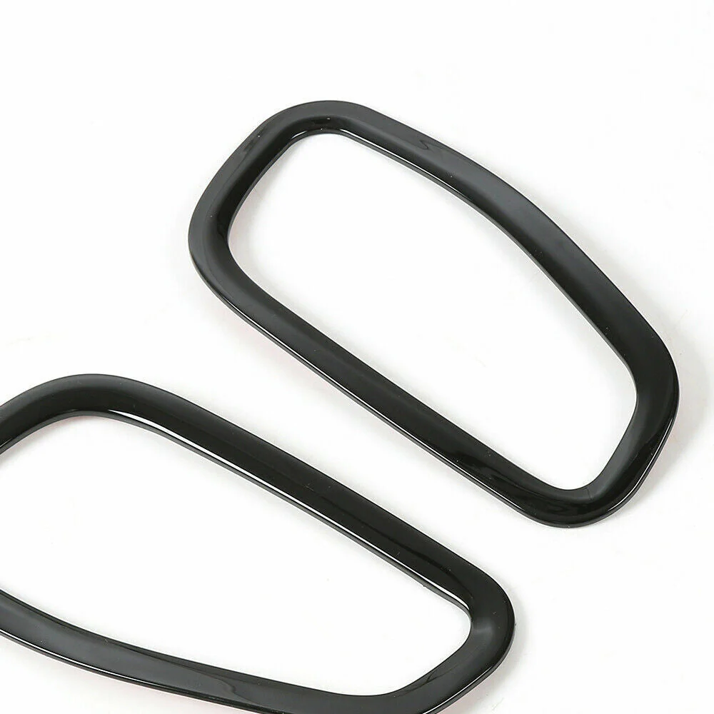 For 2015+ Jeep Renegade Front Side Fender Light Lamp Bezels Trim - Image 8