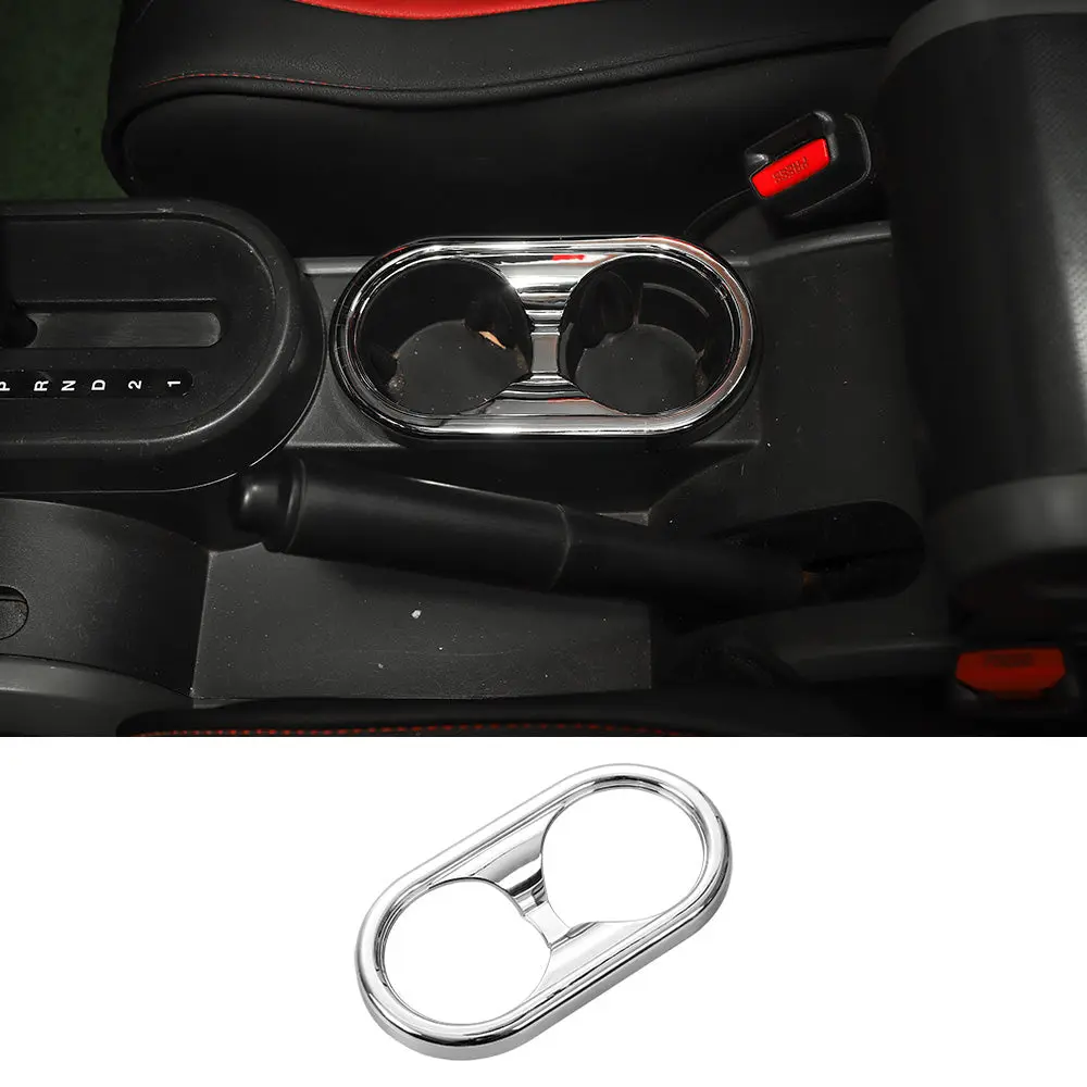For 2007-2010 Jeep Wrangler JK JKU Front Water Cup Holder Cover Trim - Image 7