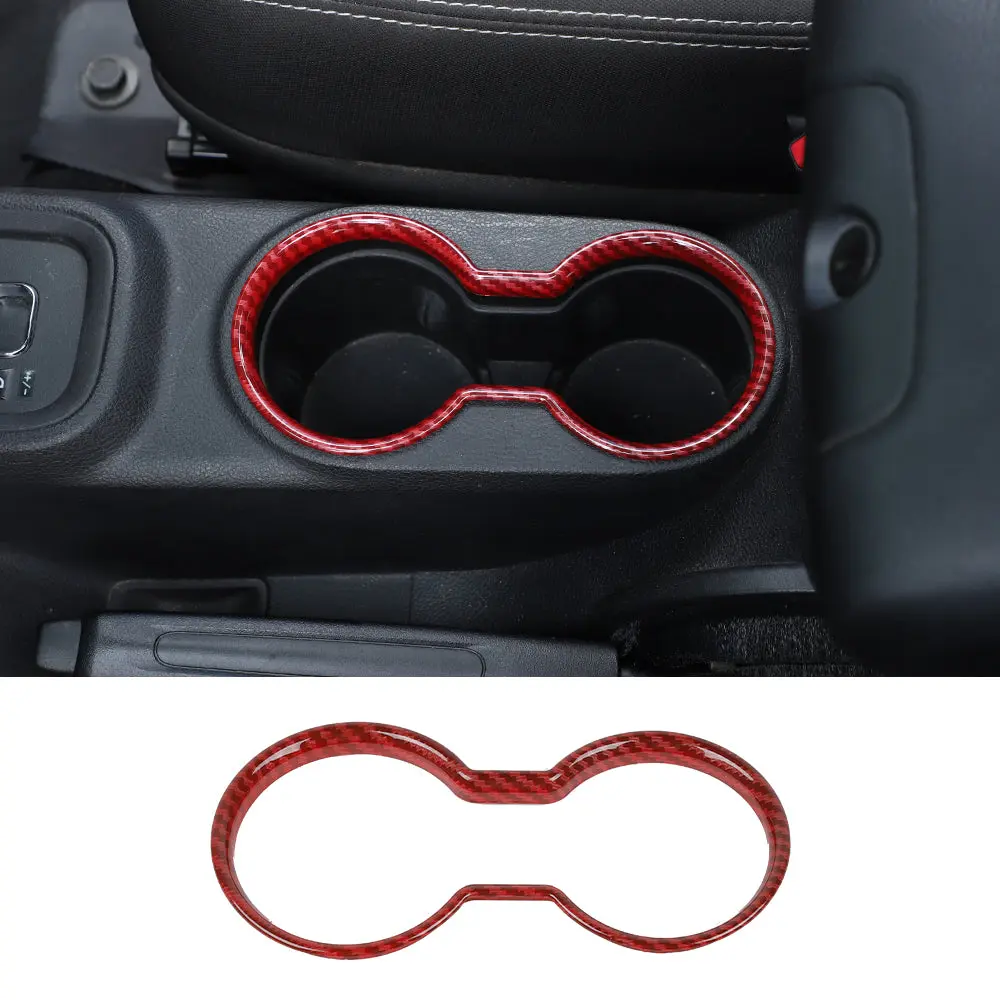 For 2011-2018 Jeep Wrangler JK JKU Front Water Cup Holder Trim Cover ABS Interior Decor - Image 20