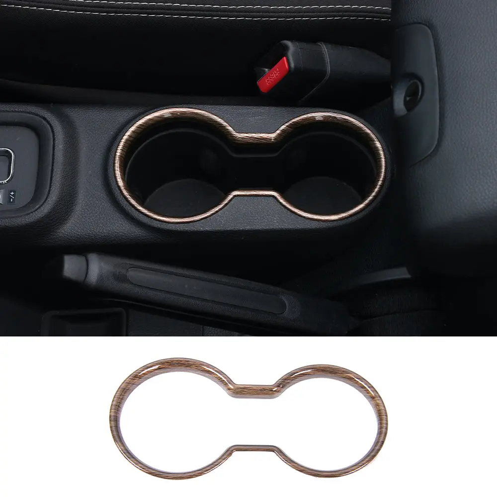 For 2011-2018 Jeep Wrangler JK JKU Front Water Cup Holder Trim Cover ABS Interior Decor - Image 22