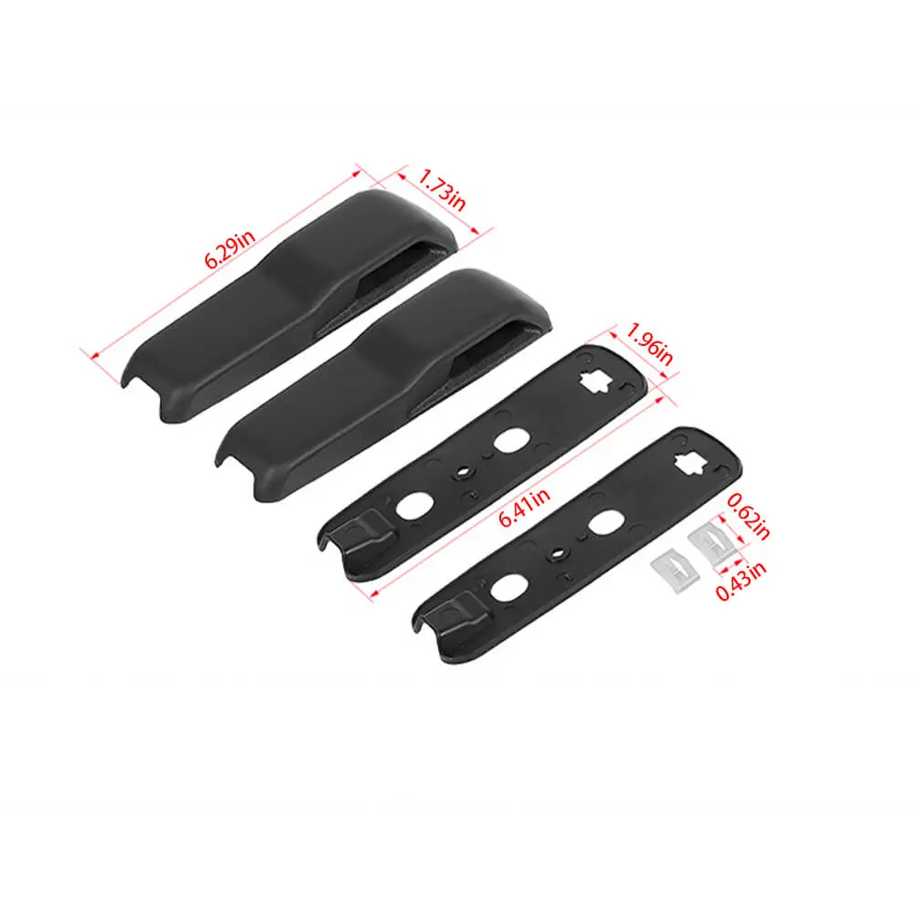 For 2018+ Jeep Wrangler JL & Gladiator JT Hood Stop Bumper Windshield Rest Bracket - Image 5