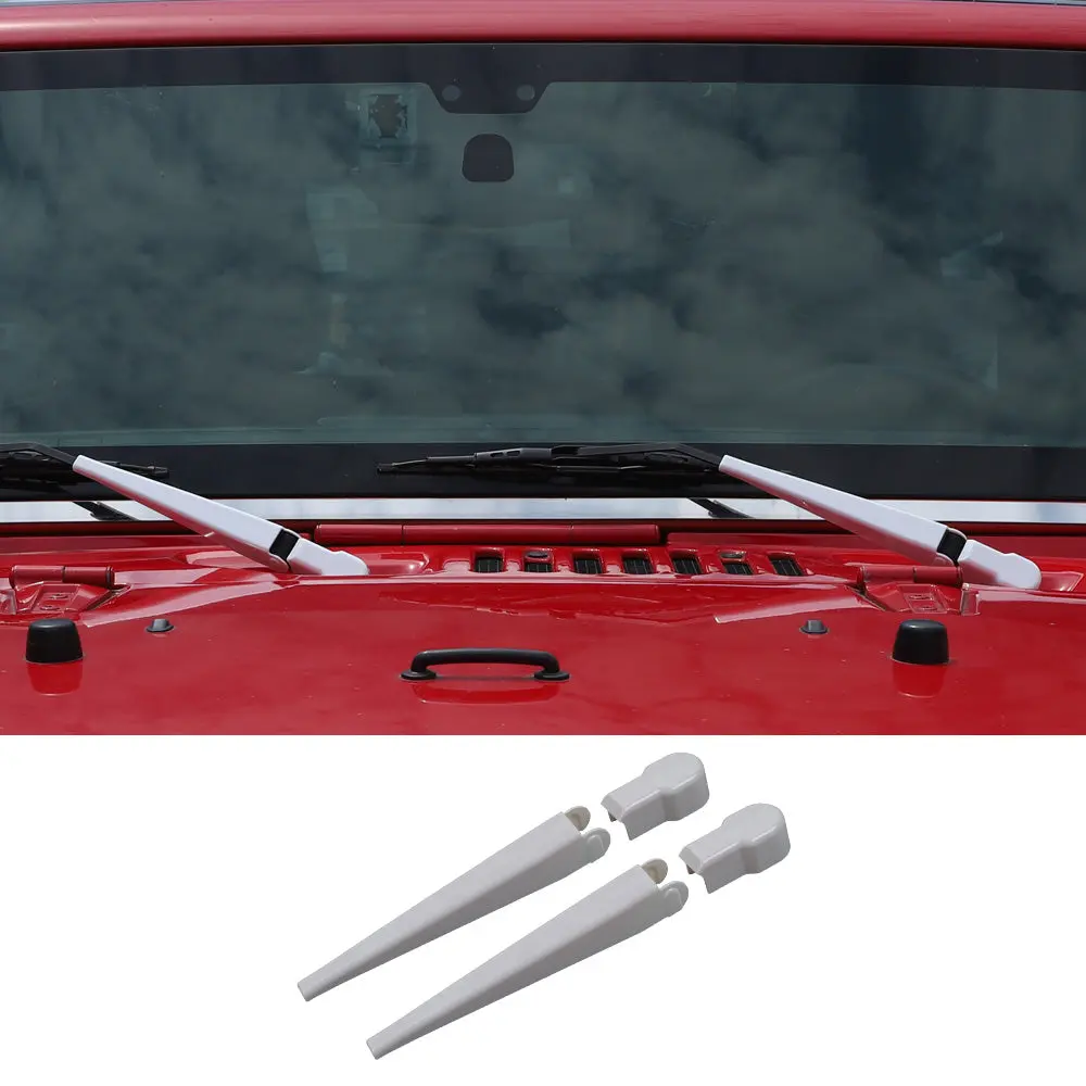 For 2007-2018 Jeep Wrangler JK JKU Front Windshield Wiper Cover Trim - Image 15