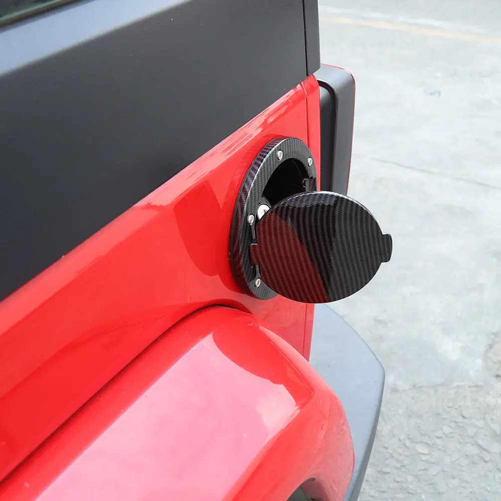 For 2007-2018 Jeep Wrangler JK JKU Fuel Filler Cover Gas Cap Tank Door Aluminum Alloy - Image 5