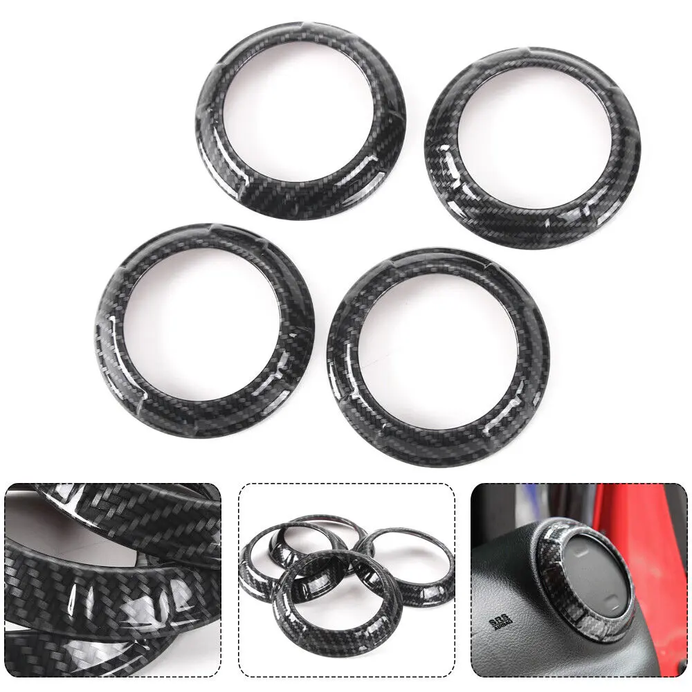 For 2011-2018 2Door Jeep Wrangler JK 10pc Full Set Interior Decor cover Trim Kit - Image 8