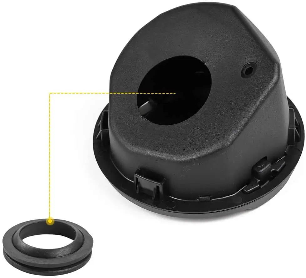 For 2018+ Jeep Wrangler JL JLU 2/4 Door Gas Cap Cover No Locking Fuel Tank Replacement NOT FIT 4XE - Image 9