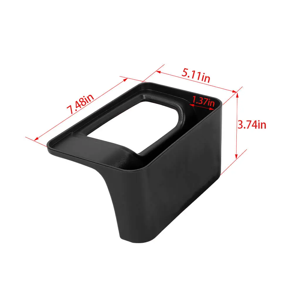 For 2018+ Jeep Wrangler JL & Gladiator JT Gear Shift Center Console Driver Side Storage Box Organizer - Image 8