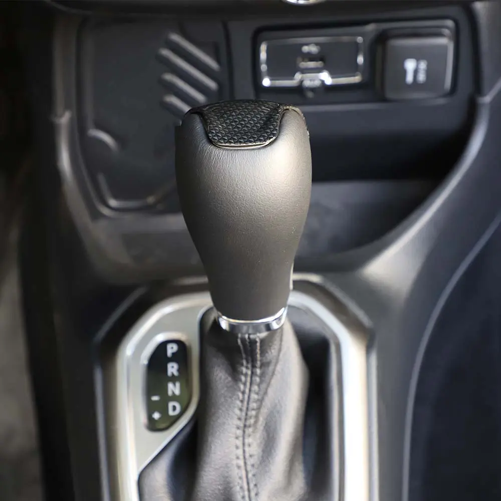 For Jeep 2015+ Renegade & 2017-2025 Compass Gear Shift Knob Cover Handle Trim Cover - Image 3
