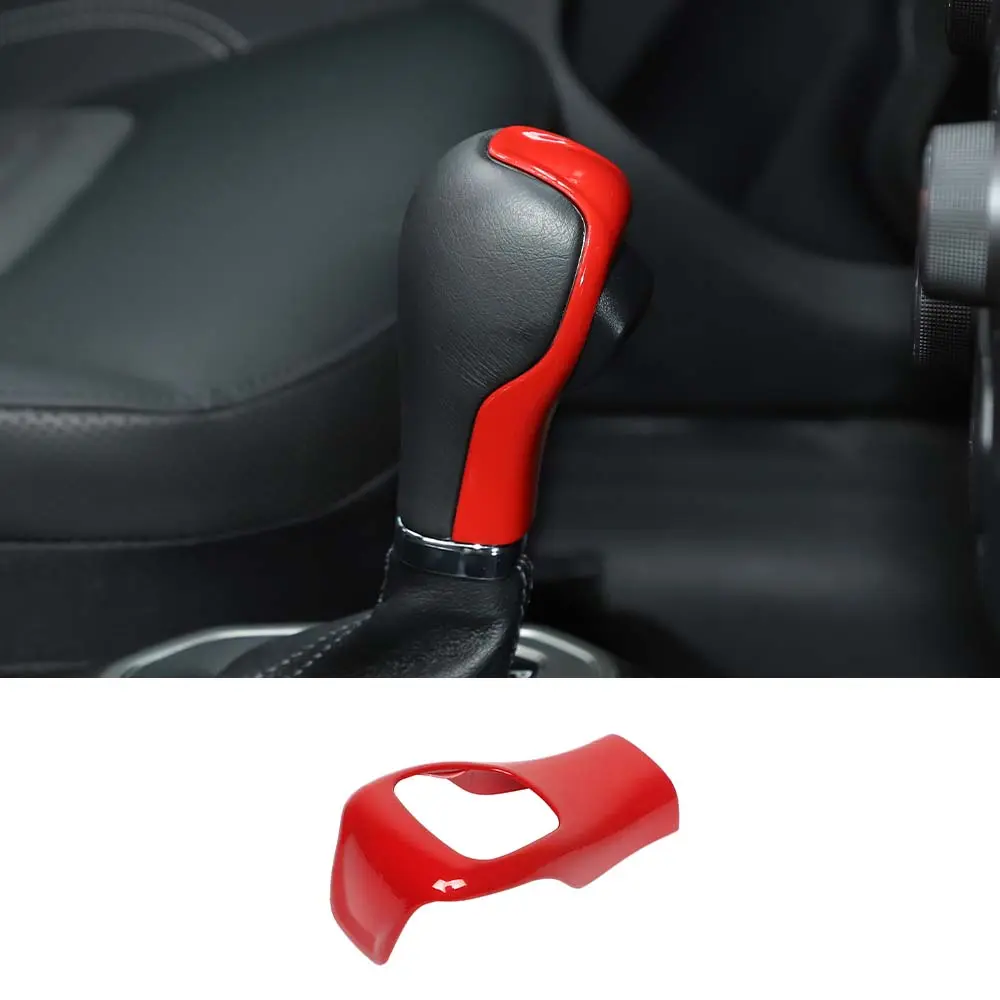 For Jeep 2015+ Renegade & 2017-2025 Compass Gear Shift Knob Cover Handle Trim Cover - Image 7