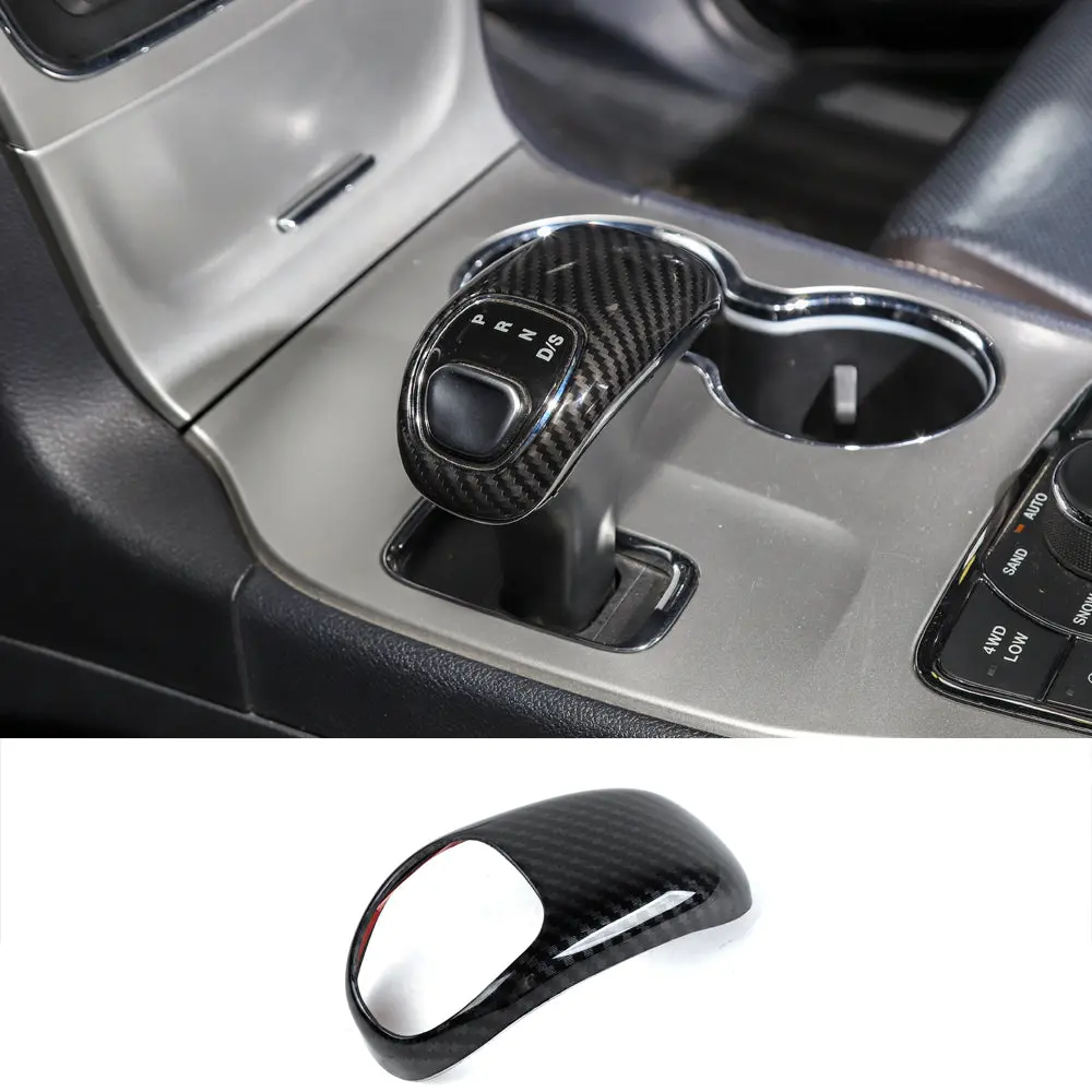 For 2014-2016 Jeep Grand Cherokee WK2 Gear Shift Knob Decor Cover Trim
