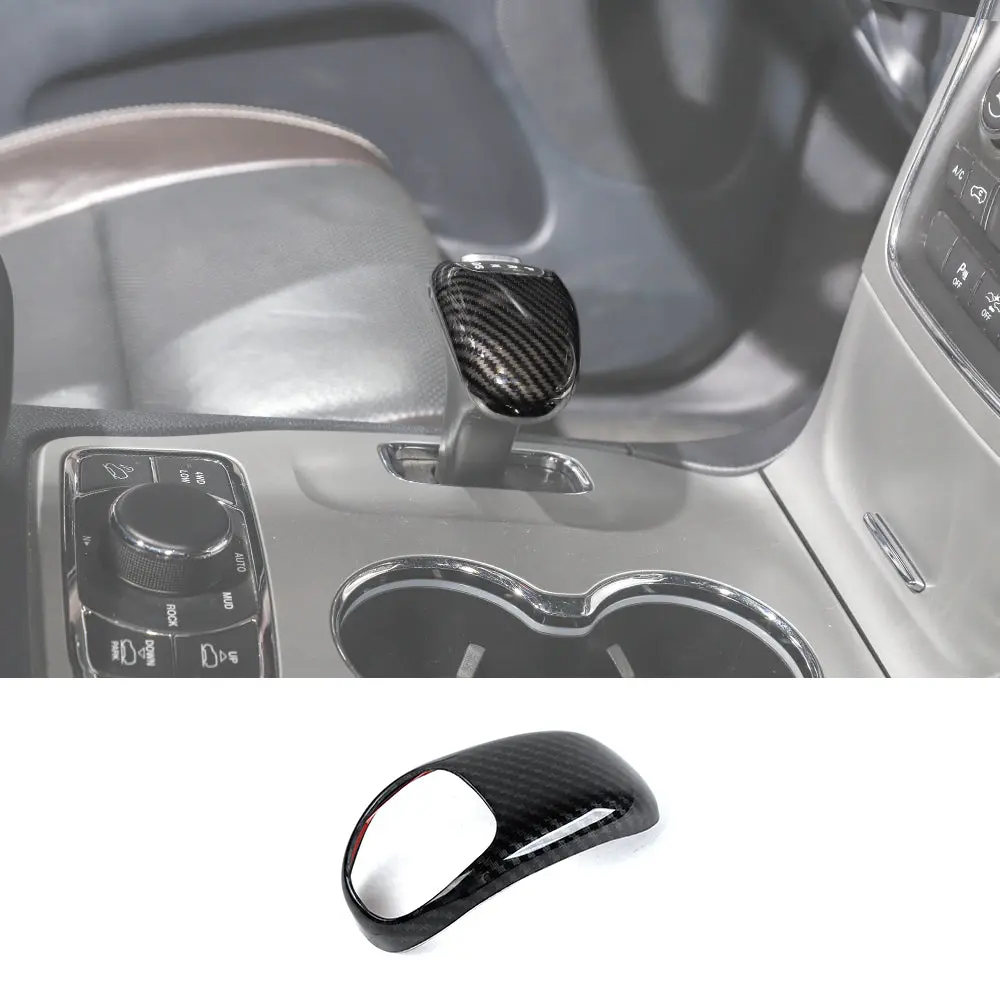 For 2014-2016 Jeep Grand Cherokee WK2 Gear Shift Knob Decor Cover Trim - Image 14