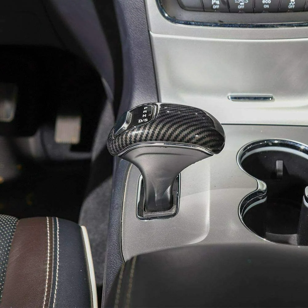 For 2014-2016 Jeep Grand Cherokee WK2 Gear Shift Knob Decor Cover Trim - Image 4