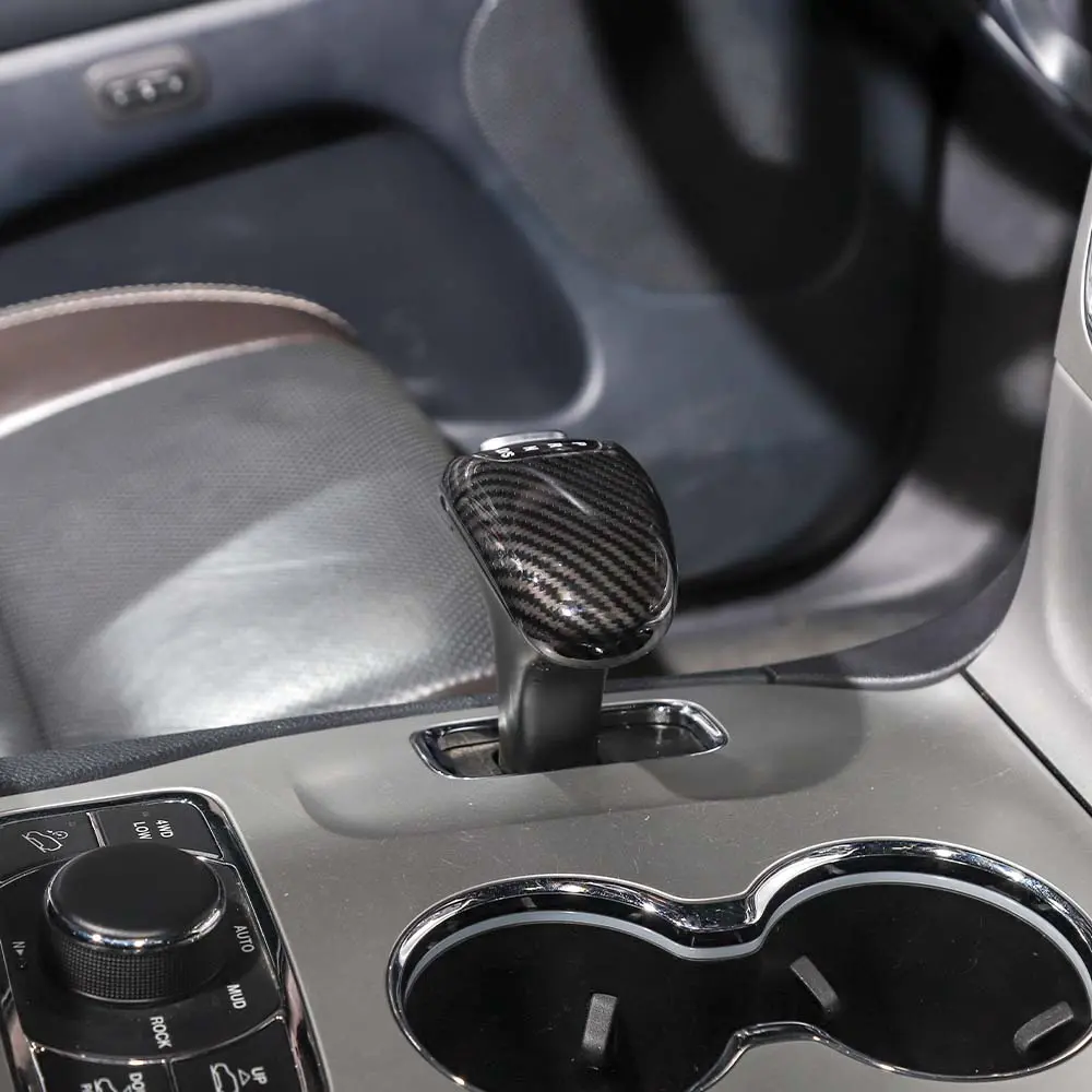 For 2014-2016 Jeep Grand Cherokee WK2 Gear Shift Knob Decor Cover Trim - Image 5