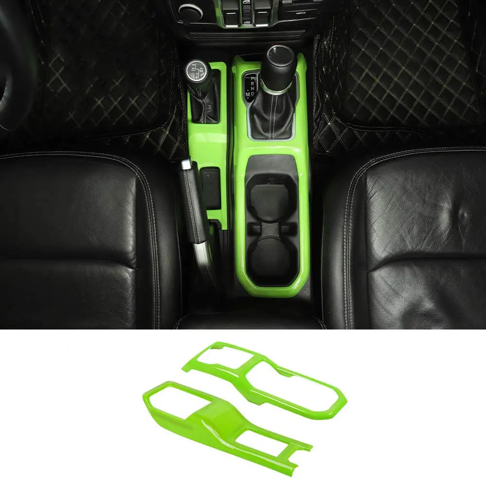 For 2018+ Jeep Wrangler JL JLU & Gladiator JT Gear Shift Control Panel Center Console Trim Cover– Interior Accent - Image 12