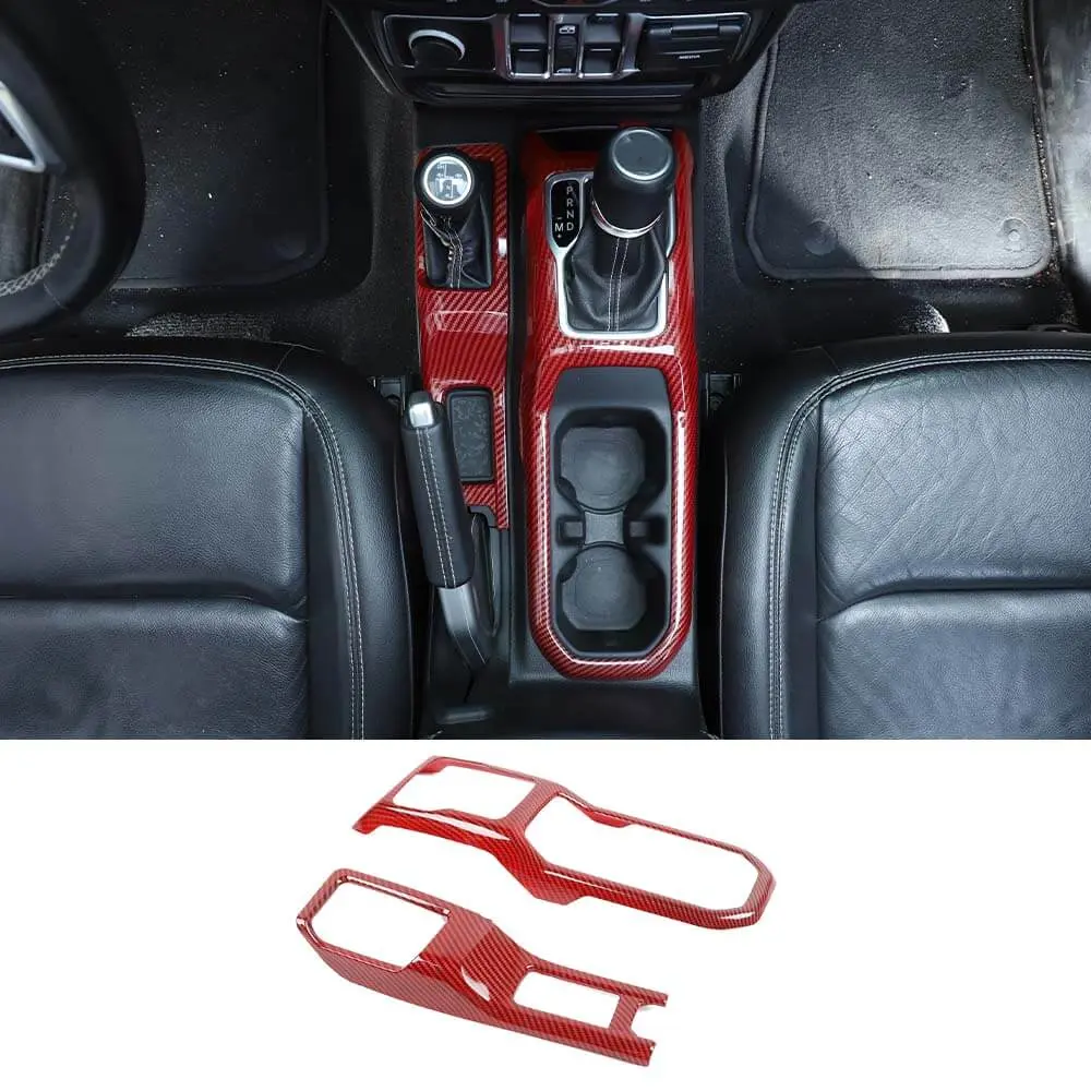 For 2018+ Jeep Wrangler JL JLU & Gladiator JT Gear Shift Control Panel Center Console Trim Cover– Interior Accent - Image 16