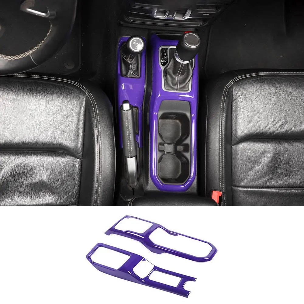 For 2018+ Jeep Wrangler JL JLU & Gladiator JT Gear Shift Control Panel Center Console Trim Cover– Interior Accent - Image 19