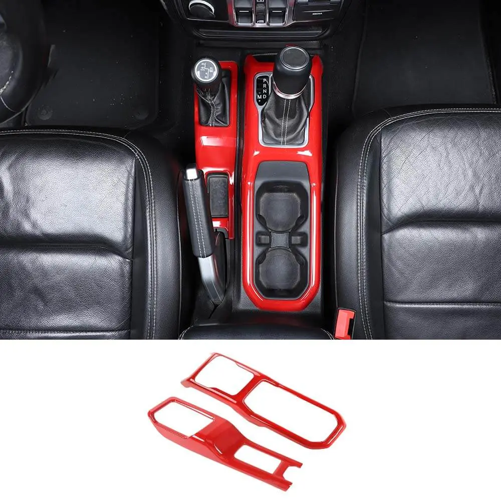 For 2018+ Jeep Wrangler JL JLU & Gladiator JT Gear Shift Control Panel Center Console Trim Cover– Interior Accent - Image 9