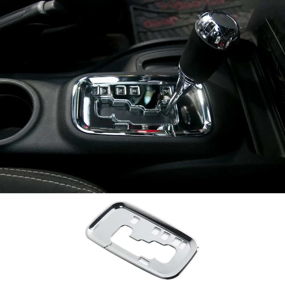 For 2011-2018 Jeep Wrangler JK JKU Gear Shift Panel Cover Trim - Image 14