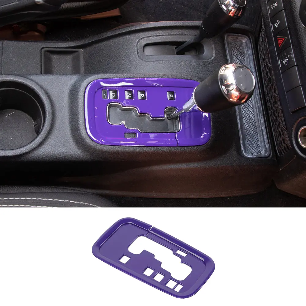 For 2011-2018 Jeep Wrangler JK JKU Gear Shift Panel Cover Trim - Image 16