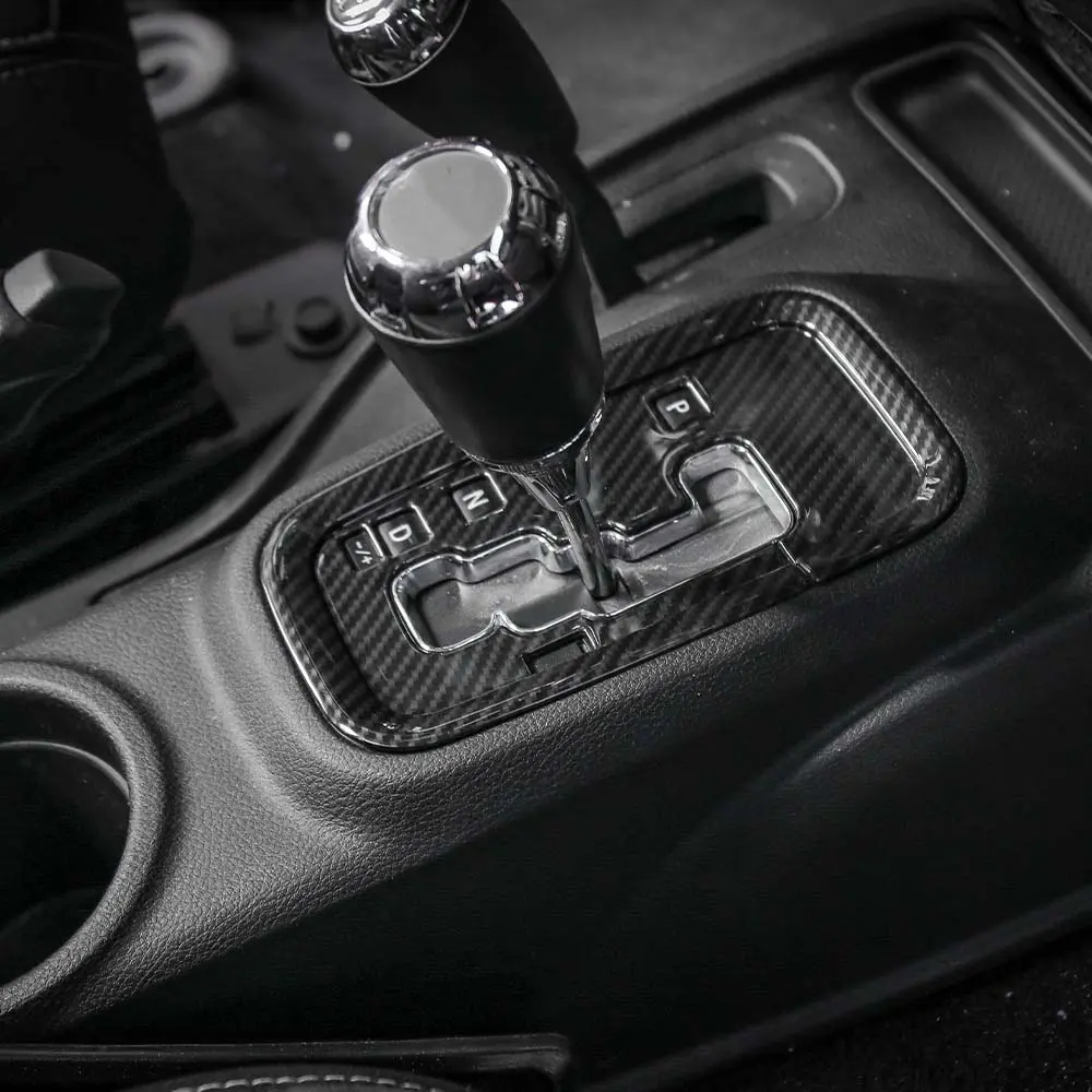For 2011-2018 Jeep Wrangler JK JKU Gear Shift Panel Cover Trim - Image 6