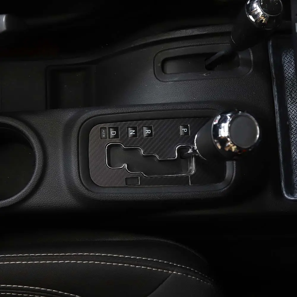 For 2011-2018 Jeep Wrangler JK & Unlimited Gear Shift Panel Cover Trim Aluminum - Image 7
