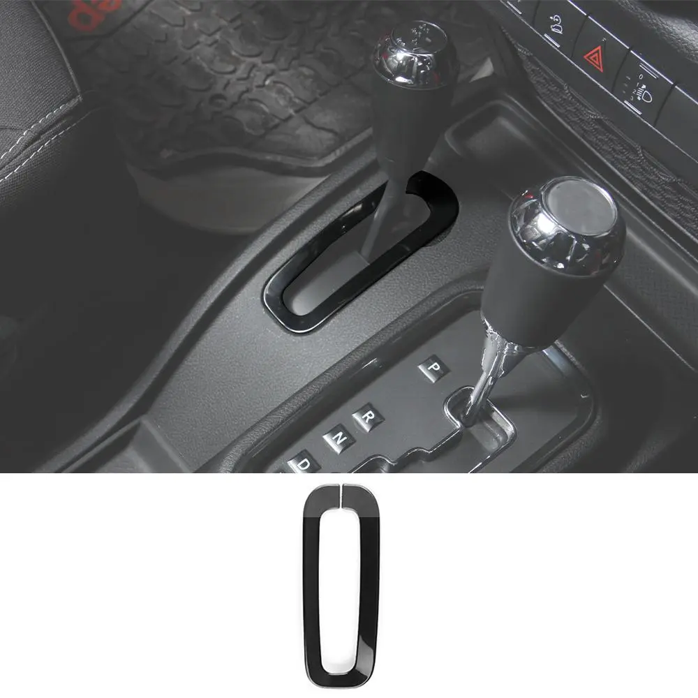 For 2011-2018 Jeep Wrangler JK Gear Shift Panel Trim Decor Bezel Small Size - Image 11