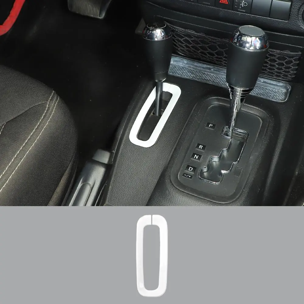For 2011-2018 Jeep Wrangler JK Gear Shift Panel Trim Decor Bezel Small Size - Image 17