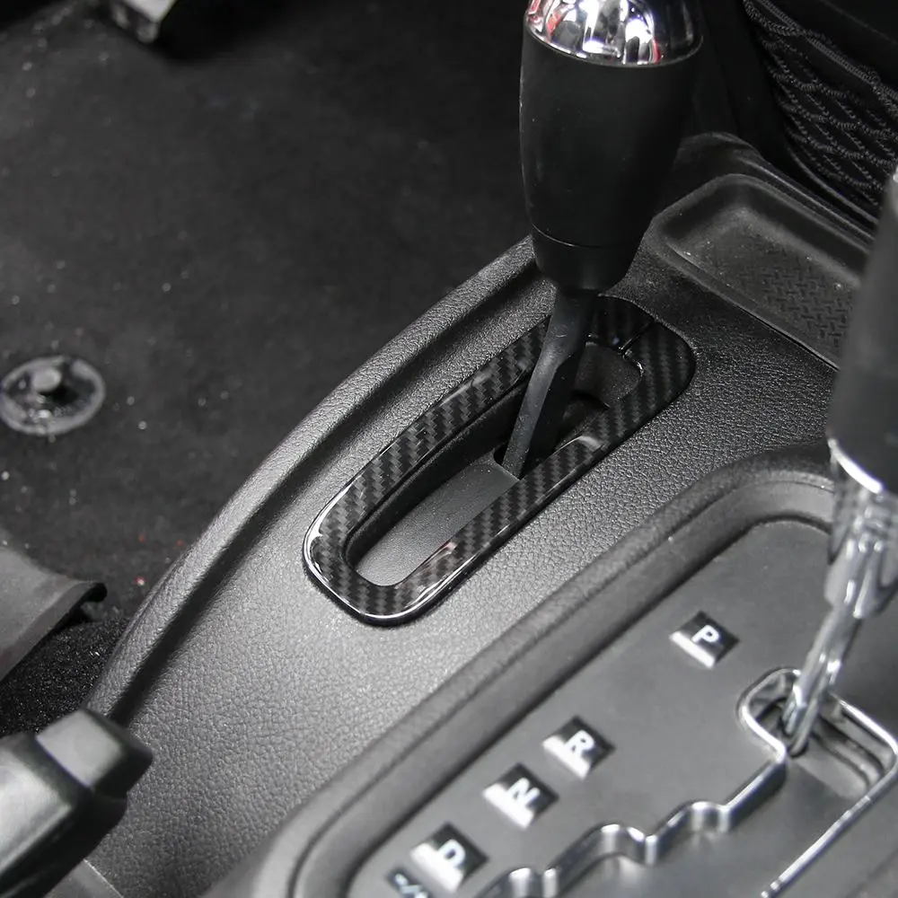For 2011-2018 Jeep Wrangler JK Gear Shift Panel Trim Decor Bezel Small Size - Image 3
