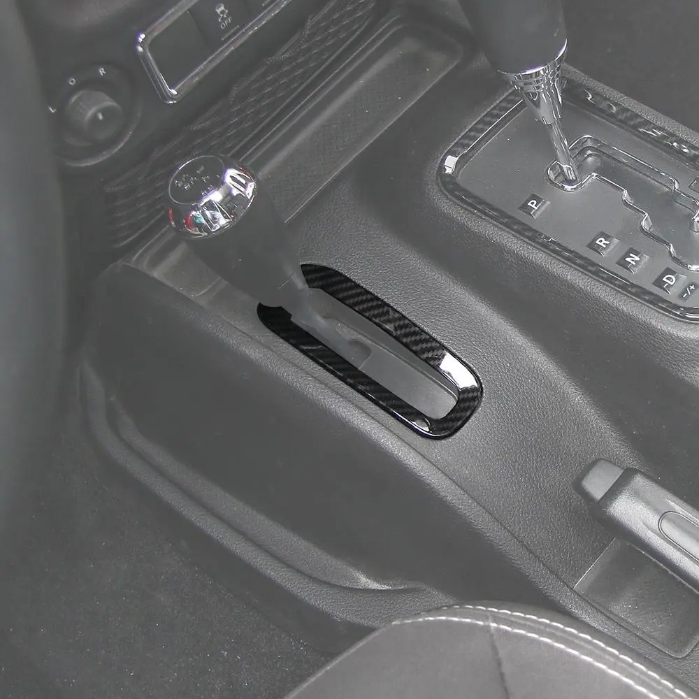 For 2011-2018 Jeep Wrangler JK Gear Shift Panel Trim Decor Bezel Small Size - Image 4