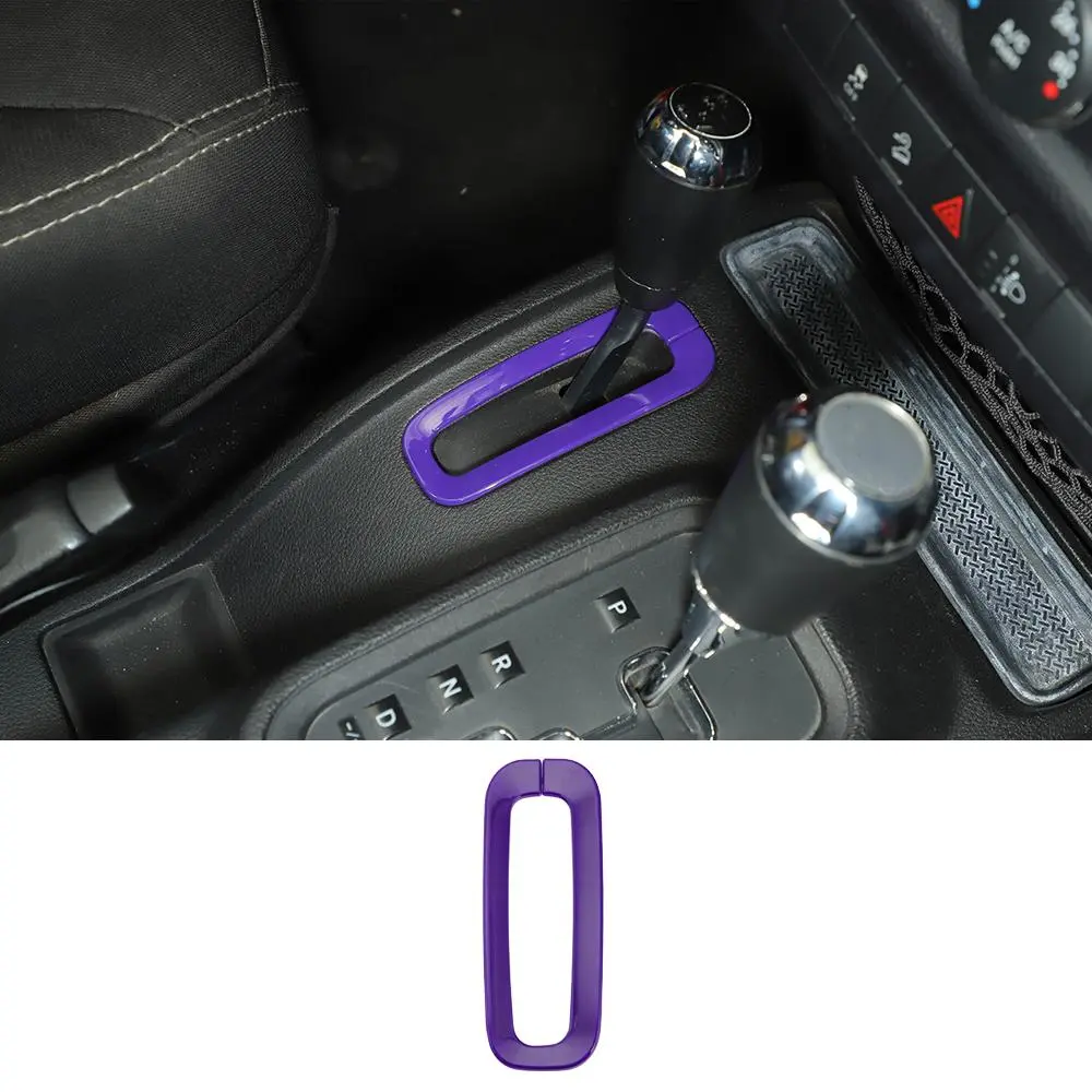 For 2011-2018 Jeep Wrangler JK Gear Shift Panel Trim Decor Bezel Small Size - Image 8