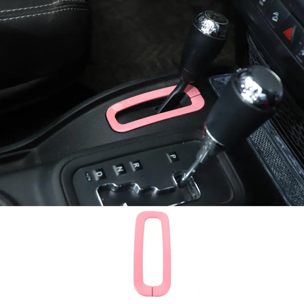 For 2011-2018 Jeep Wrangler JK Gear Shift Panel Trim Decor Bezel Small Size - Image 9