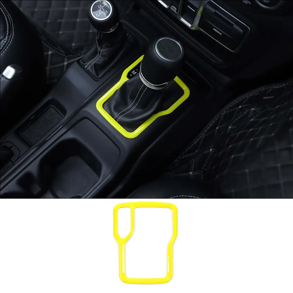For 2018+ Jeep Wrangler JL JLU & Gladiator JT Gear Shift Panel Trim Cover Frame - Image 12