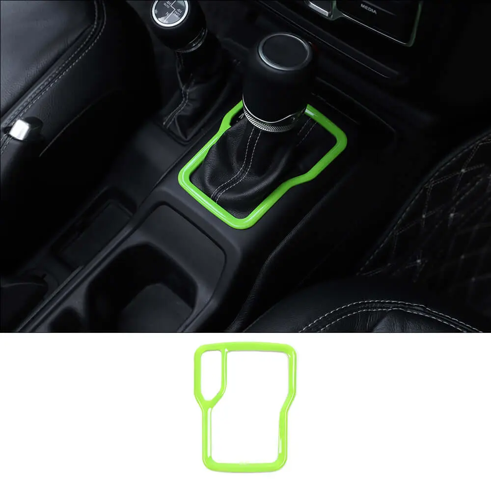 For 2018+ Jeep Wrangler JL JLU & Gladiator JT Gear Shift Panel Trim Cover Frame - Image 15