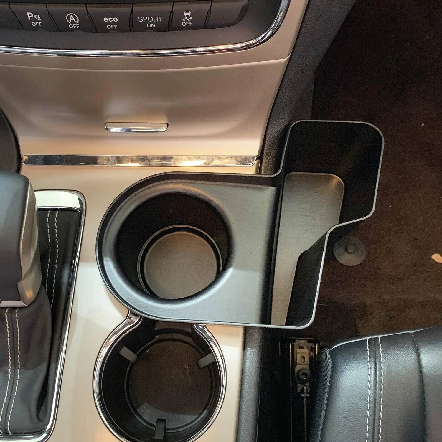 For 2011-2021 Jeep Grand Cherokee Gear Shift Center Console Side Storage Box - Image 4