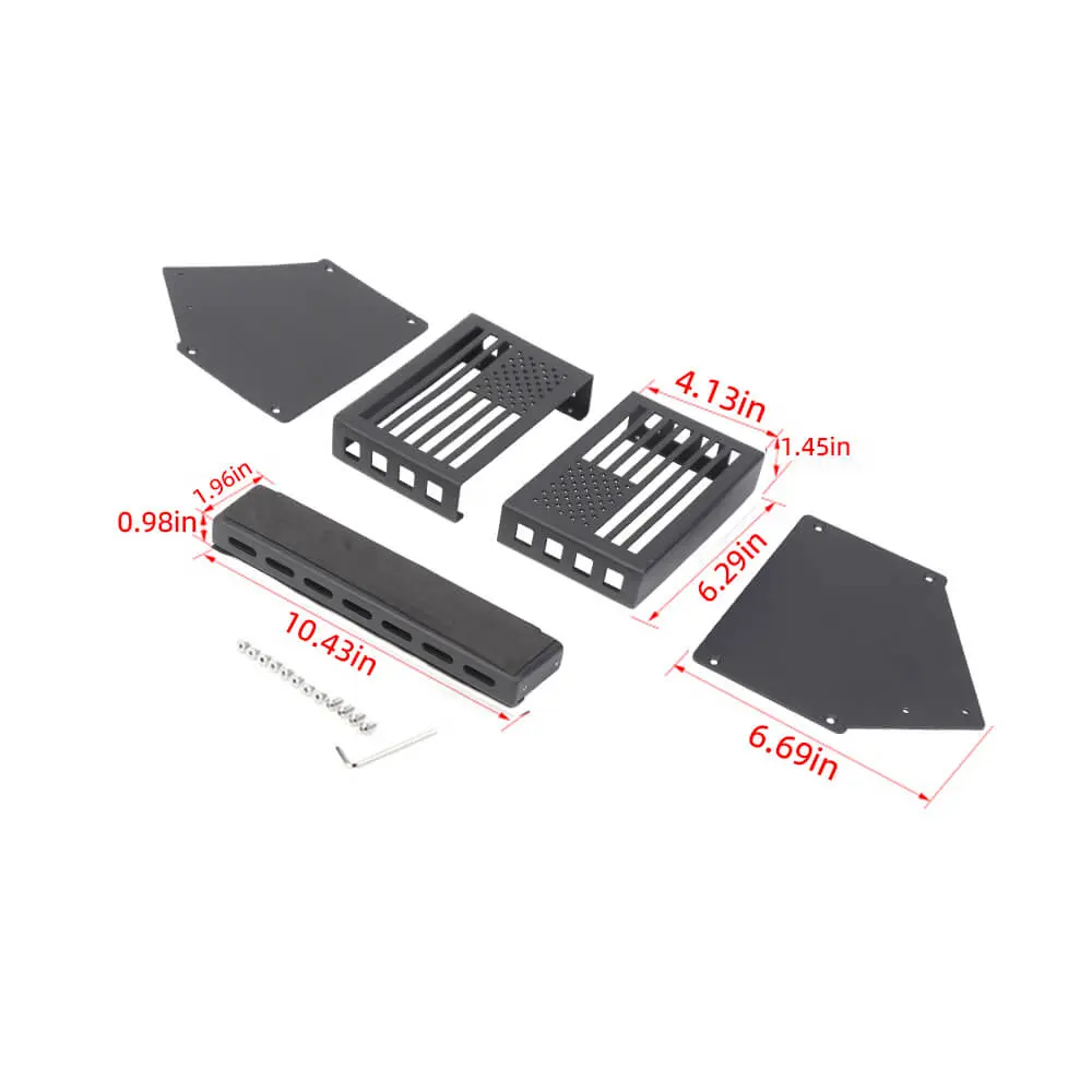 For 2018+ Jeep Wrangler JL & Gladiator JT Gear Shift Center Console Storage Box Expansion Organizer Tray - Image 7