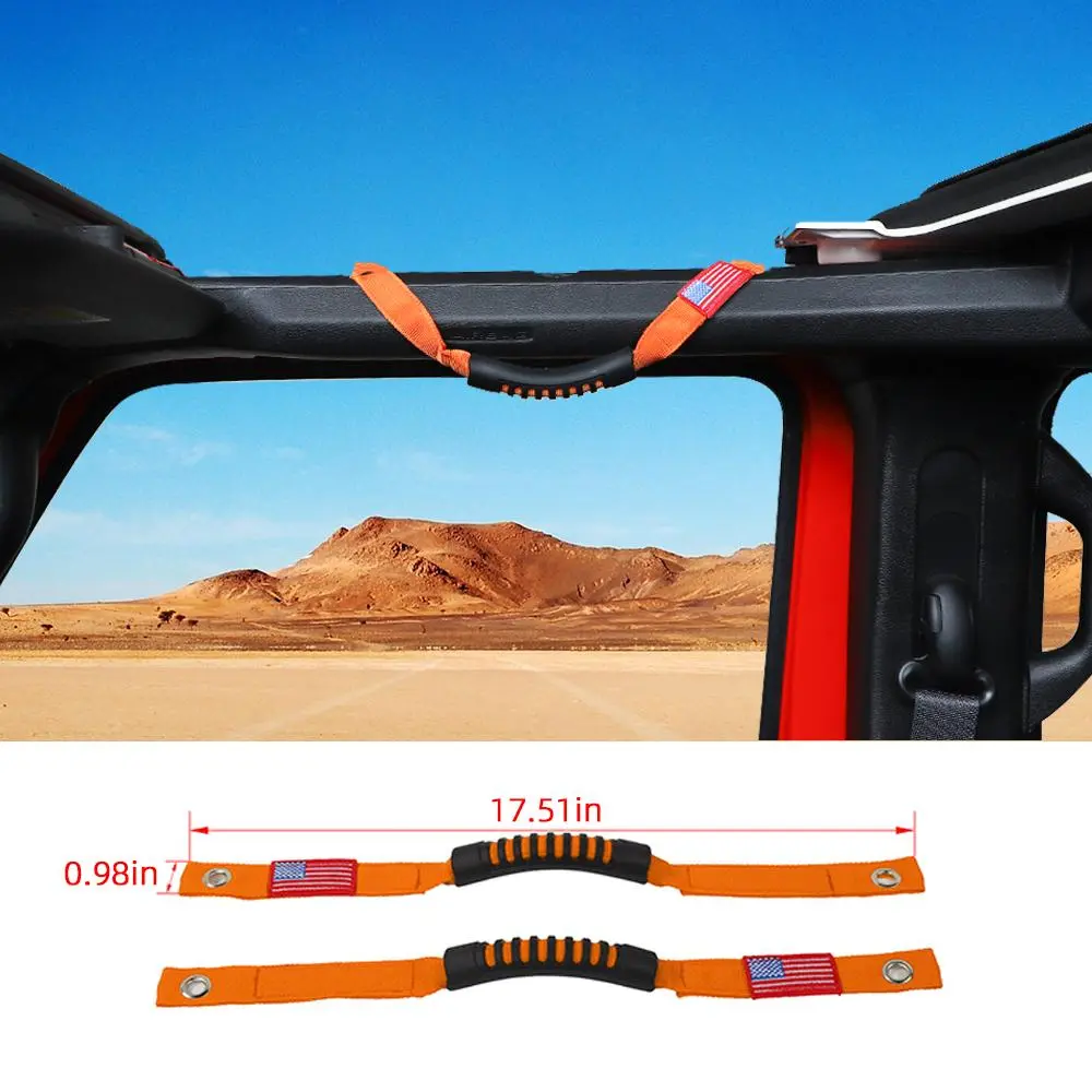 For 2024+ Jeep Wrangler JL JT Grab Handles Roll Bar Replacement - Image 11