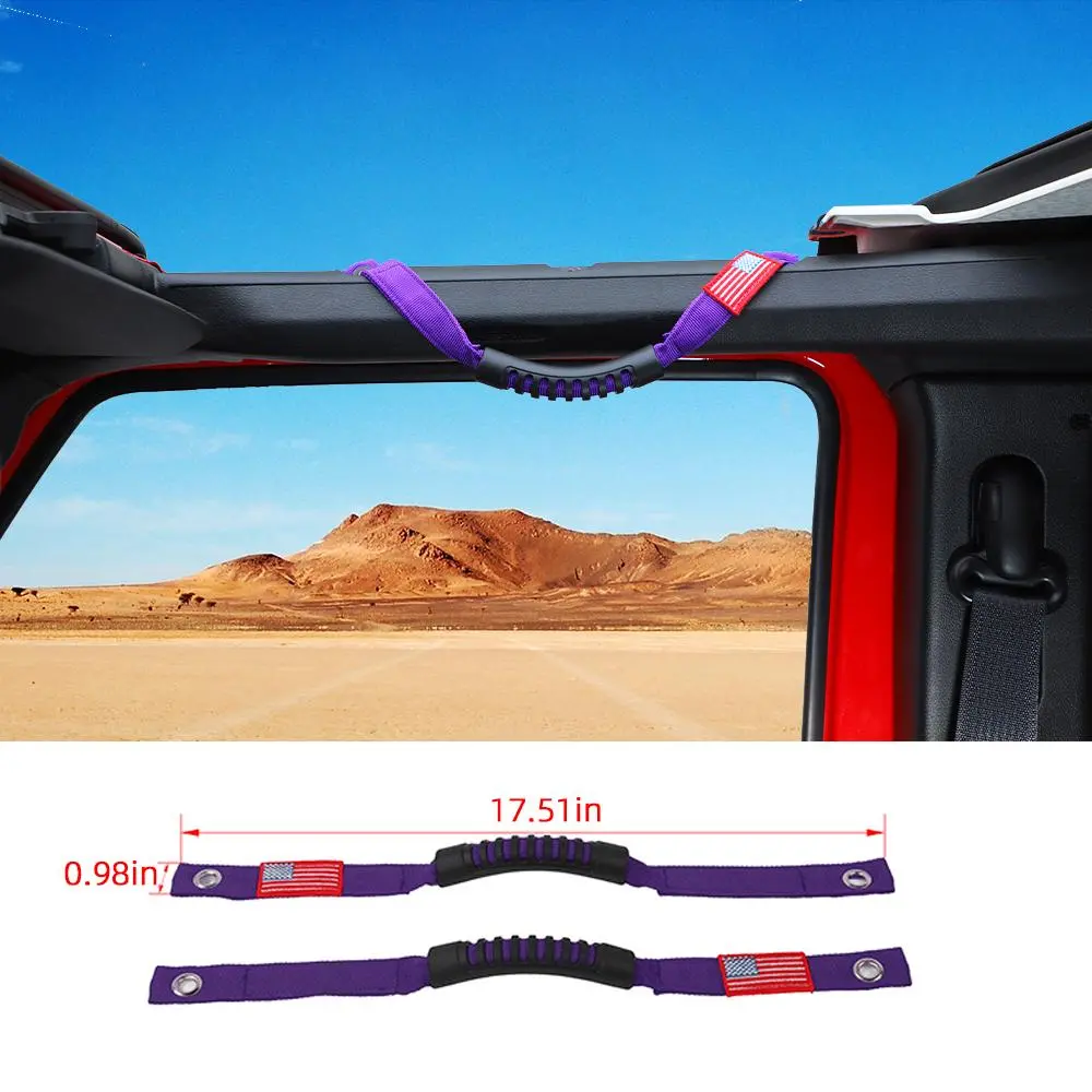 For 2024+ Jeep Wrangler JL JT Grab Handles Roll Bar Replacement - Image 12