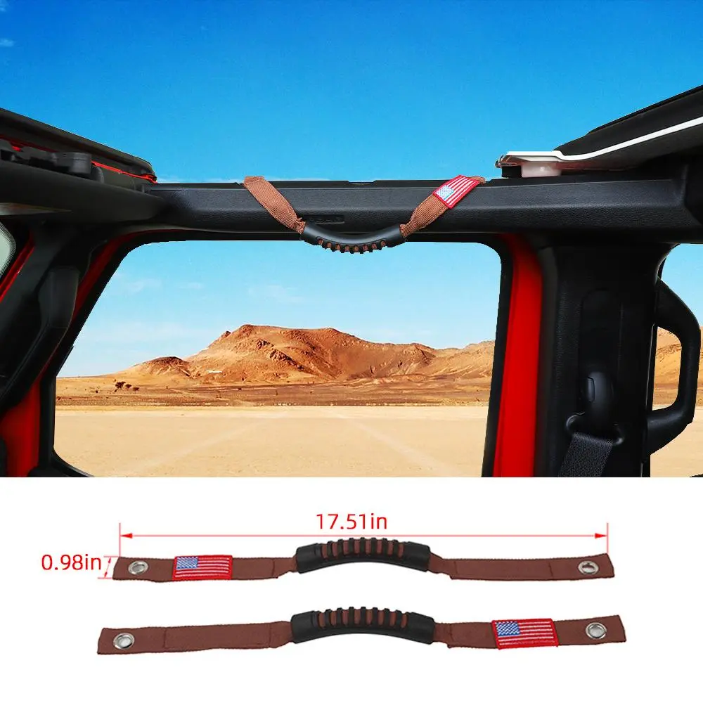 For 2024+ Jeep Wrangler JL JT Grab Handles Roll Bar Replacement - Image 13