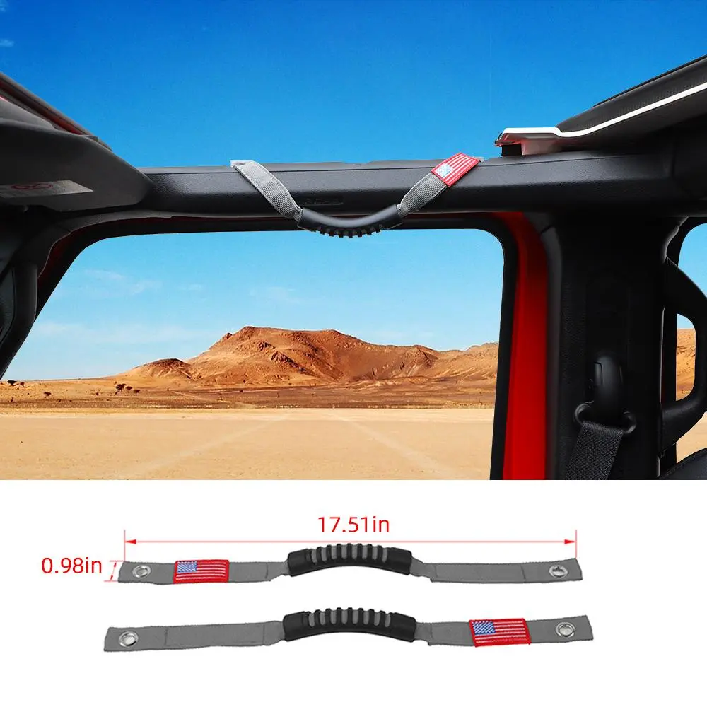 For 2024+ Jeep Wrangler JL JT Grab Handles Roll Bar Replacement - Image 14