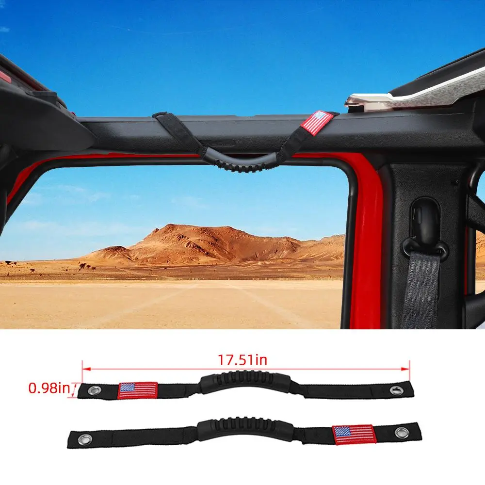 For 2024+ Jeep Wrangler JL JT Grab Handles Roll Bar Replacement - Image 16