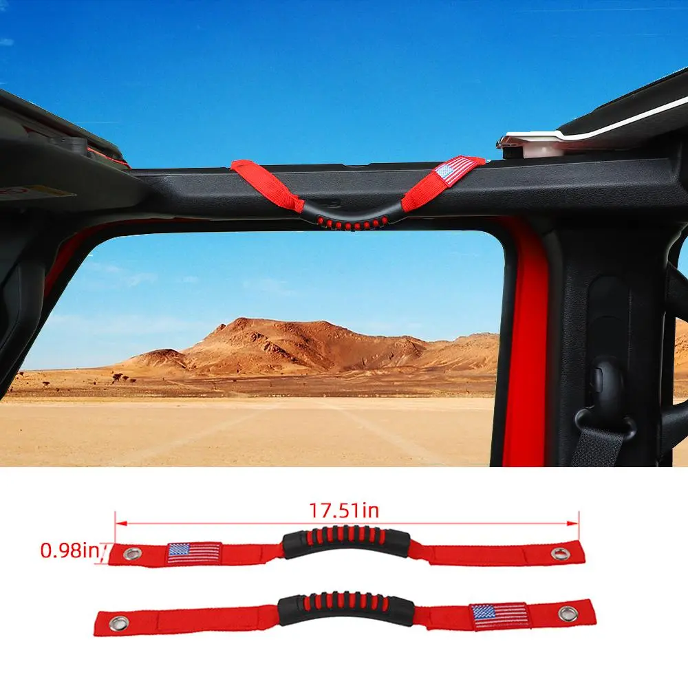 For 2024+ Jeep Wrangler JL JT Grab Handles Roll Bar Replacement - Image 8