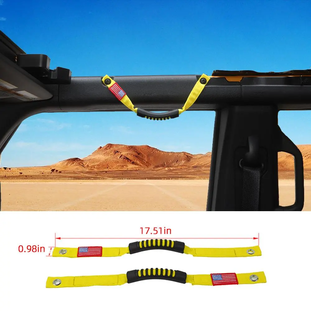 For 2024+ Jeep Wrangler JL JT Grab Handles Roll Bar Replacement - Image 9